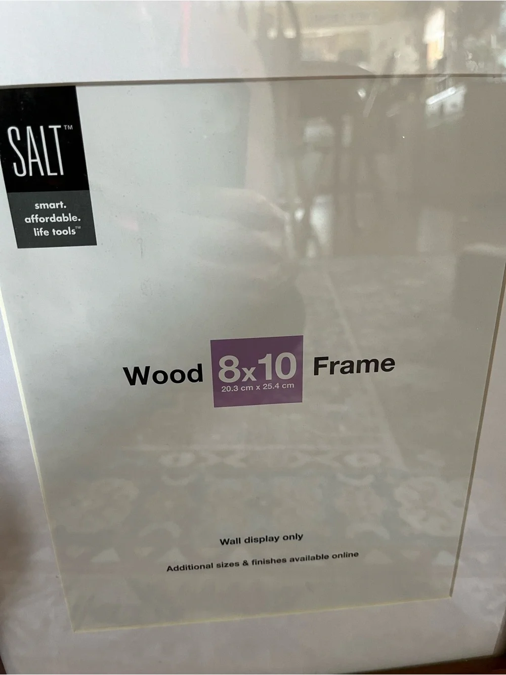 Wood Matted 8x10 Frame